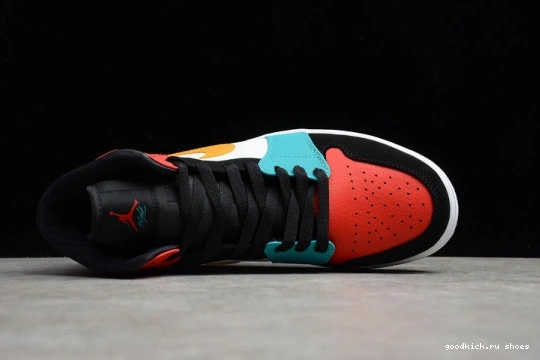 BRED MULTI-COLOR MID JORDAN AIR 1 554724-125 554724-125 0311